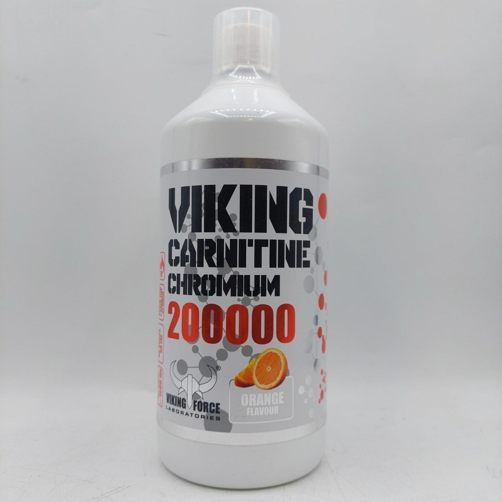 Viking L-carnitine Chromium 200000 Orange Flavour 200000